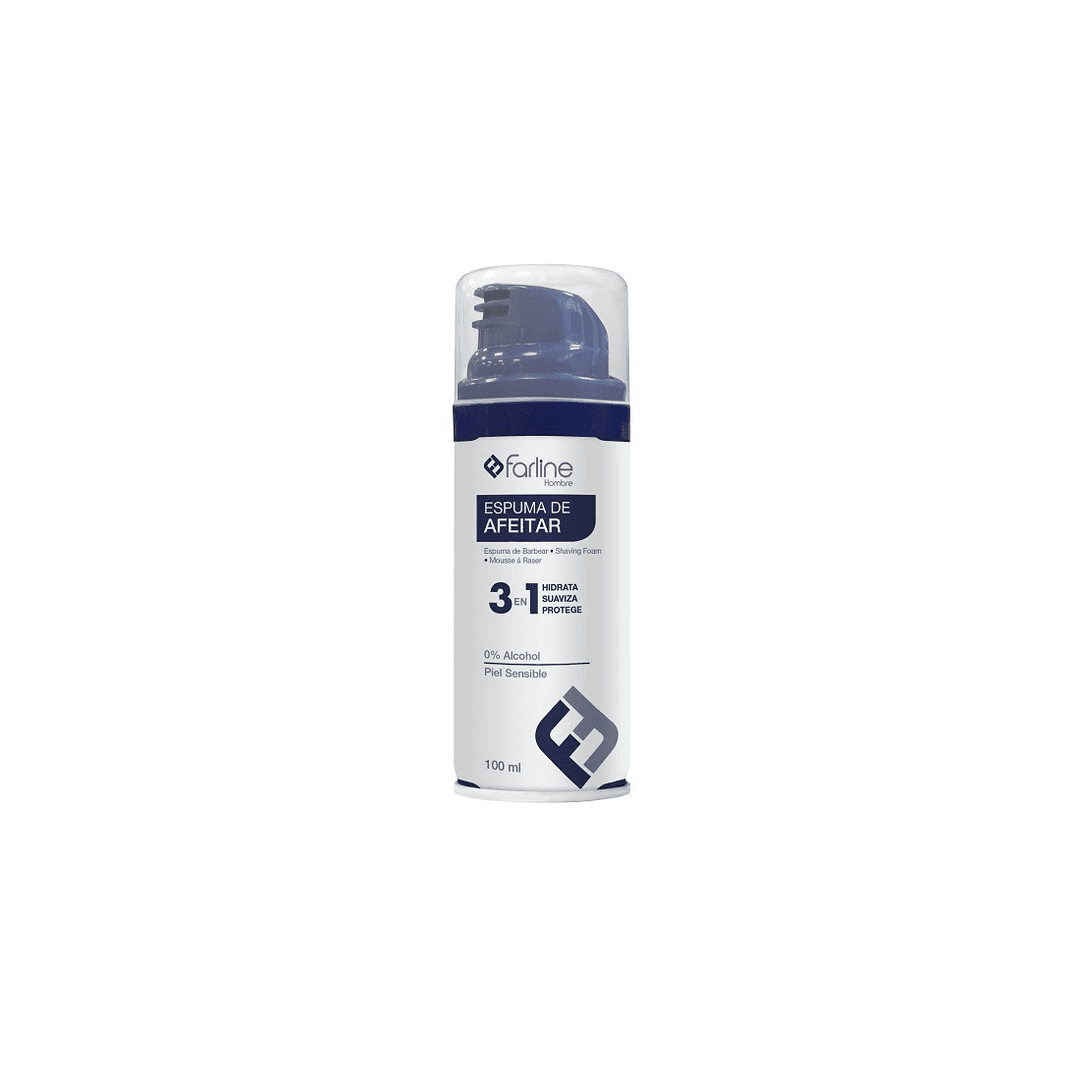 Farline Espuma de Afeitar Piel Sensible 100ml