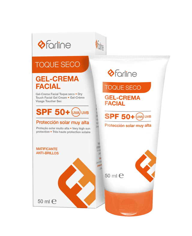 Farline Gel Crema Facial Toque Seco SPF50+ 50ml