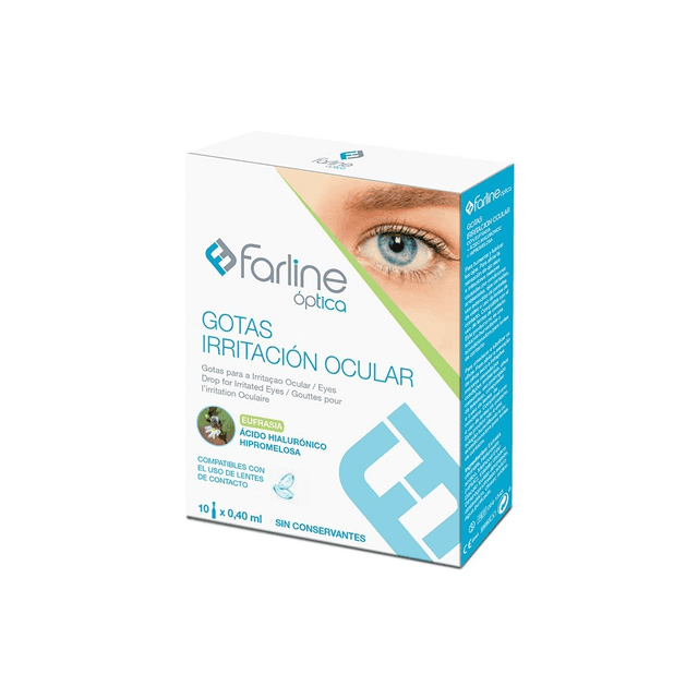 Farline Óptica Gotas Alivio Irritación Ocular 10 unidades Monodosis