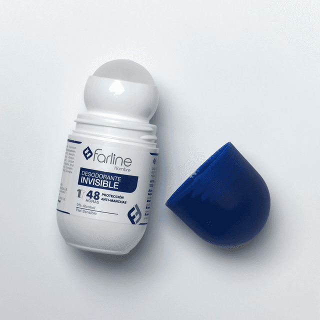 Farline Hombre Desodorante Invisible Piel Sensible Roll-On 50ml