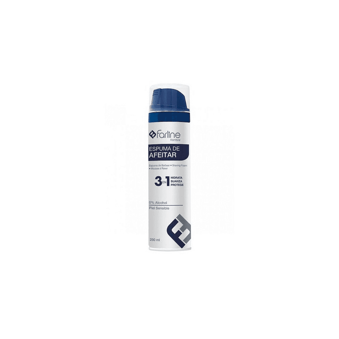 Farline Espuma de Afeitar Piel Sensible 250ml