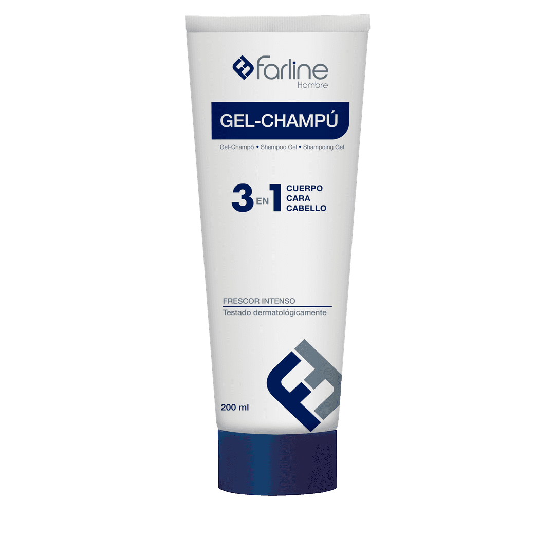 Farline Hombre Gel-Champú 3 en 1 200ml