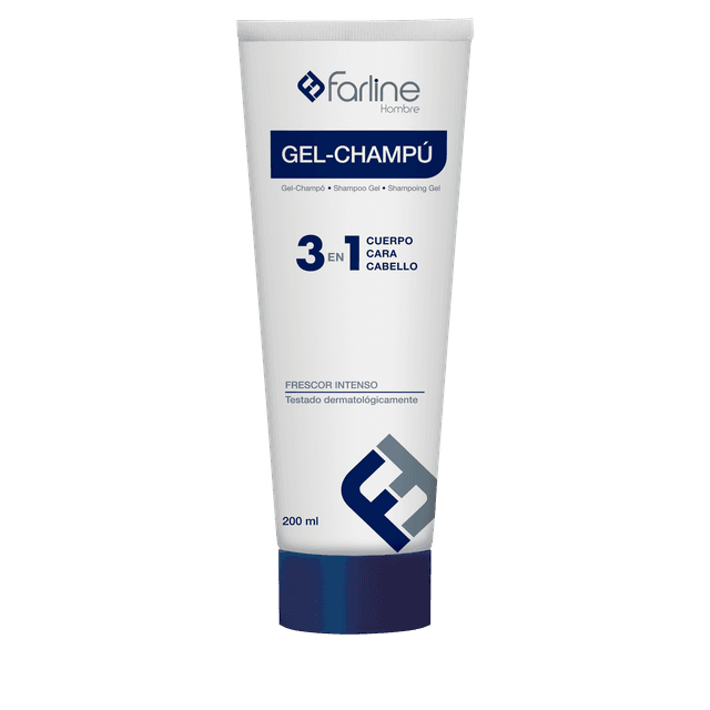 Farline Hombre Gel-Champú 3 en 1 200ml