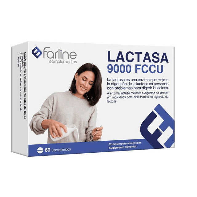 Farline Complementos Lactasa 60 comprimidos