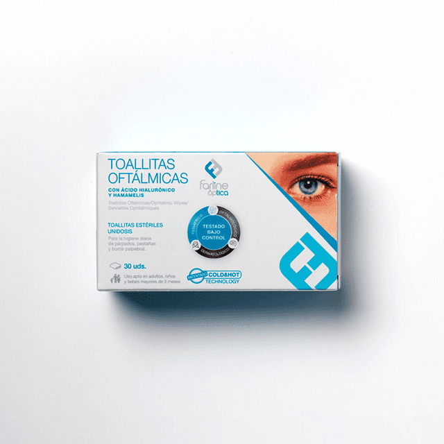 Farline Óptica Toallitas Oftálmicas AH Cold & Hot 30 unidades