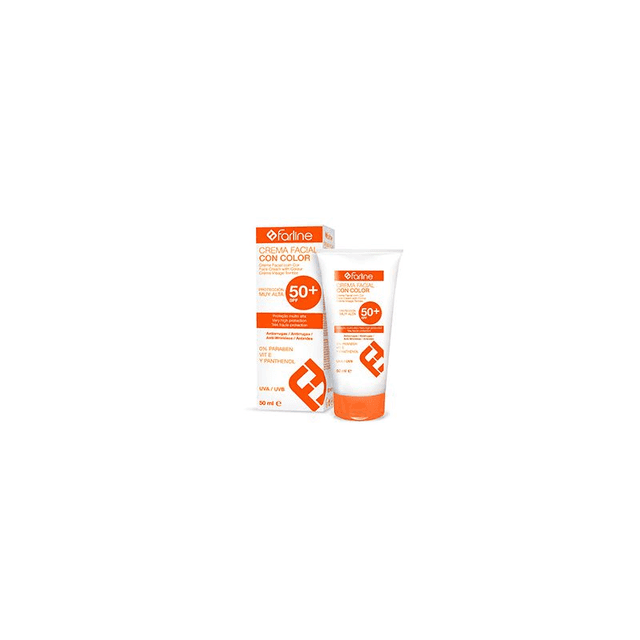 Farline Solar Facial Color Antiarrugas SPF50+ 50ml