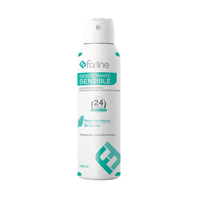 Farline Spray Desodorante Sensible 1 Envase 150 ml