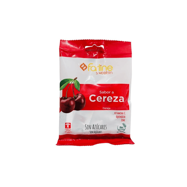 Farline Sweetsin Caramelos Cereza 40g