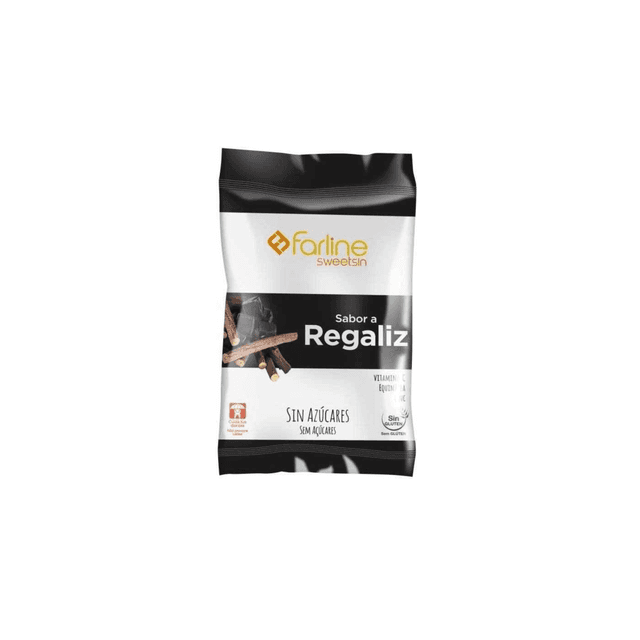 Farline Sweetsin Caramelos Regaliz 40g