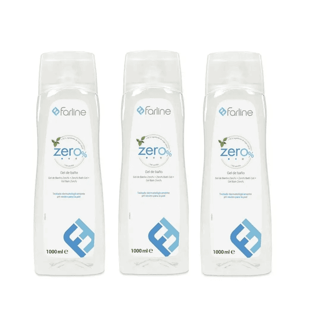 Farline Triplo Gel de Baño Zero% 3x1L
