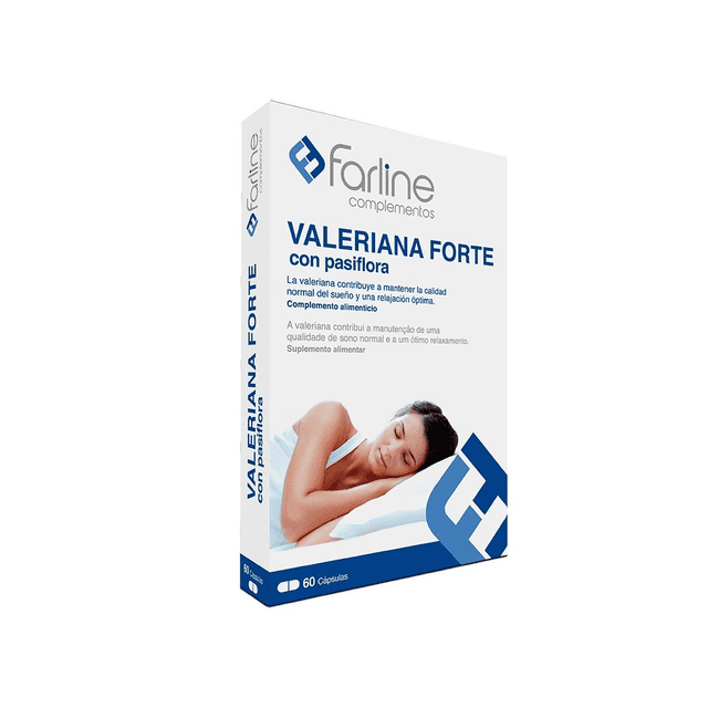 Farline Complementos Valeriana Forte 150mg 60 cápsulas