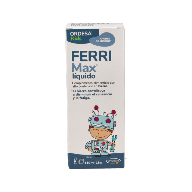 Ordesa Ferrimax Líquido 110ml + 2 Sobres 9g