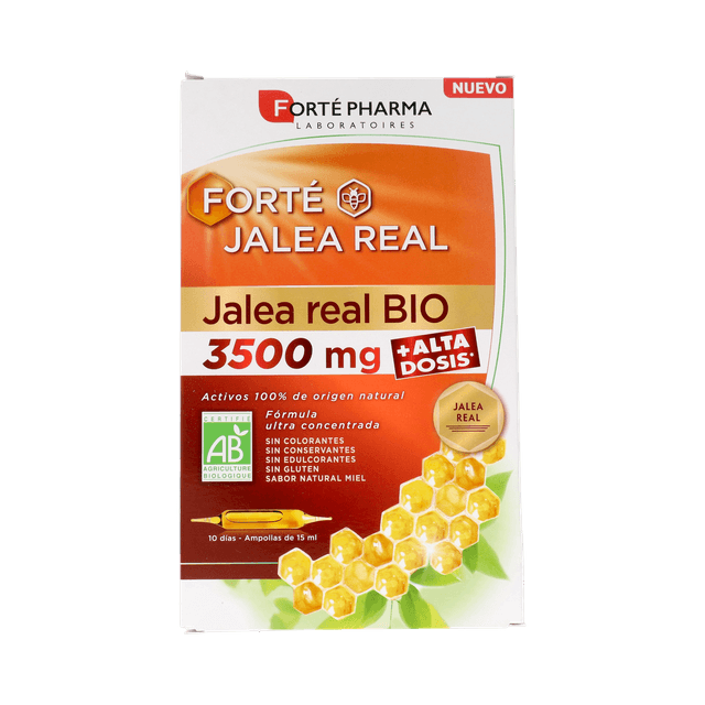 Forte Pharma Jalea Real Bio 3500 mg 10 ampollas