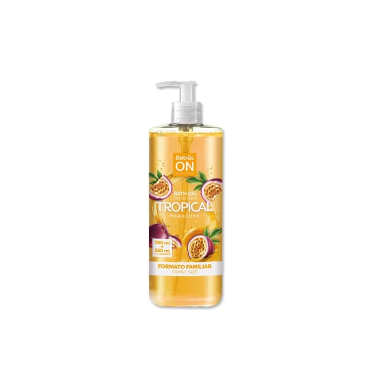 Betres On Gel de Baño Tropical Maracuyá 1000ml