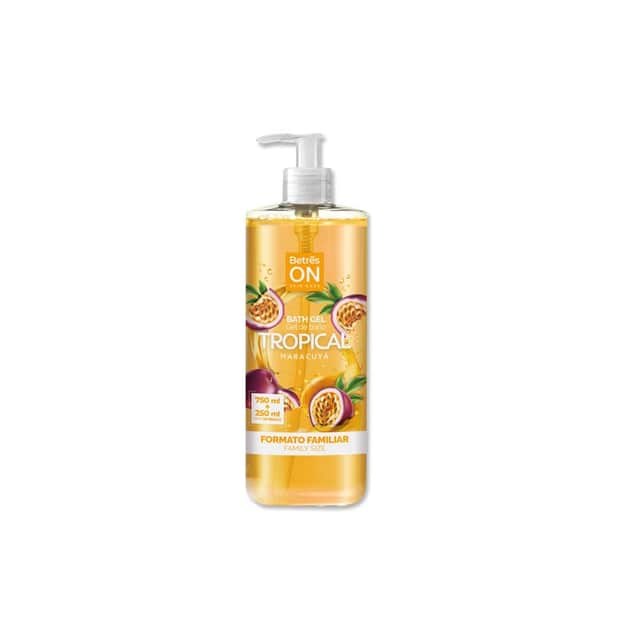 Betres On Gel de Baño Tropical Maracuyá 1000ml