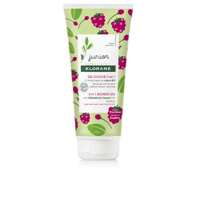 Gel Frambuesa Junior Klorane 200ml - Limpieza suave