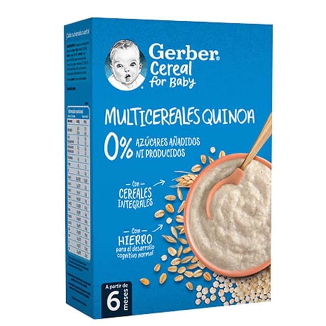 Gerber Multicereales con Quinoa 180g