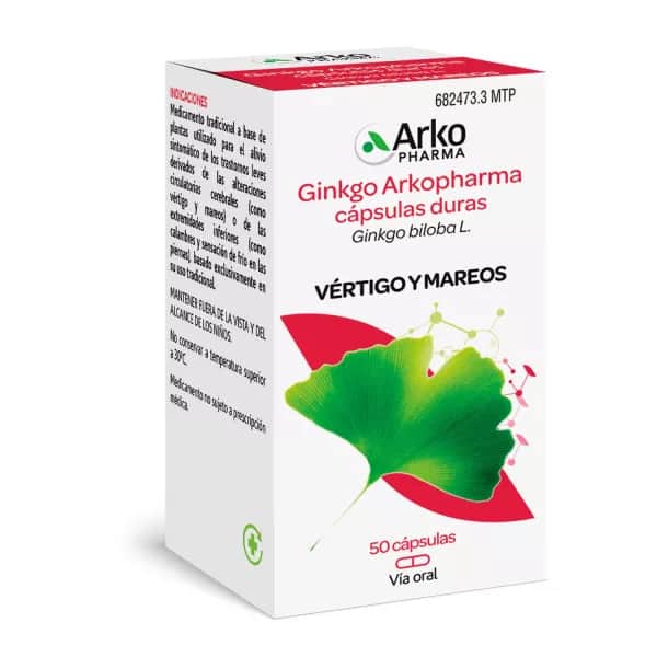 Arkopharma Ginkgo Biloba Arkopharma 180 mg50 capsulas