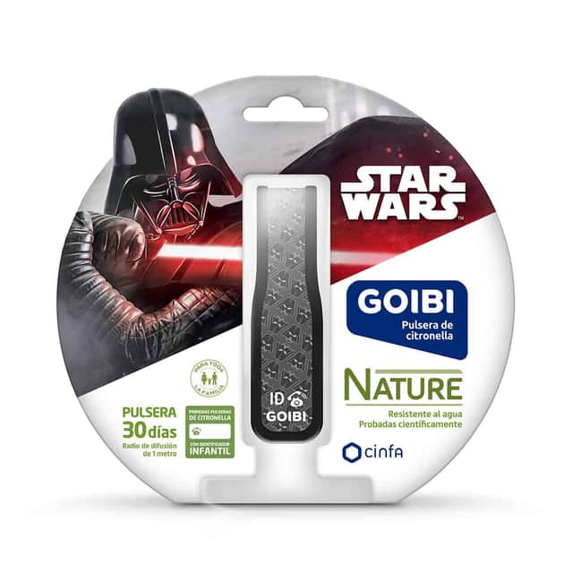 Goibi Nature Pulsera Citronela Star Wars Darth Vader 1 unidad