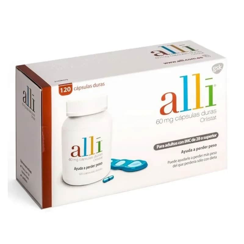 Alli 60mg 120 Cápsulas