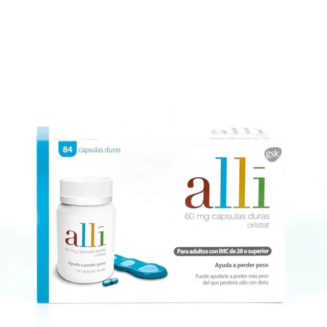 Alli 60 mg 84 Cápsulas