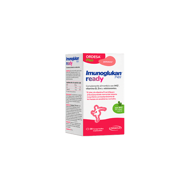 Ordesa Imunoglukan P4H Ready 30 Comprimidos Masticables