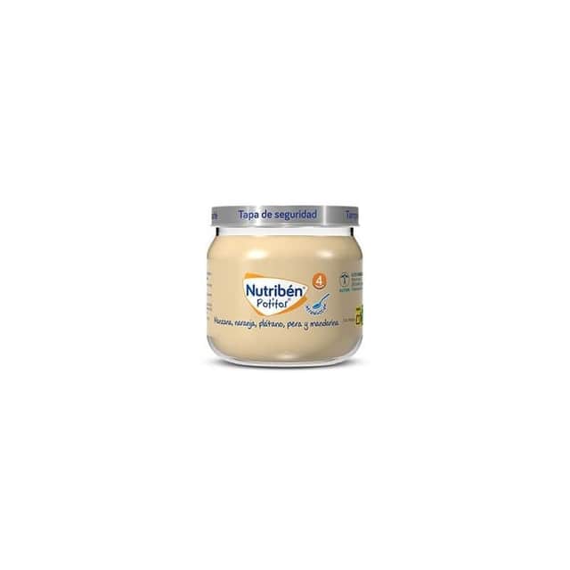 Nutribén Potitos Manzana Naranja Plátano Pera y Mandarina 120g