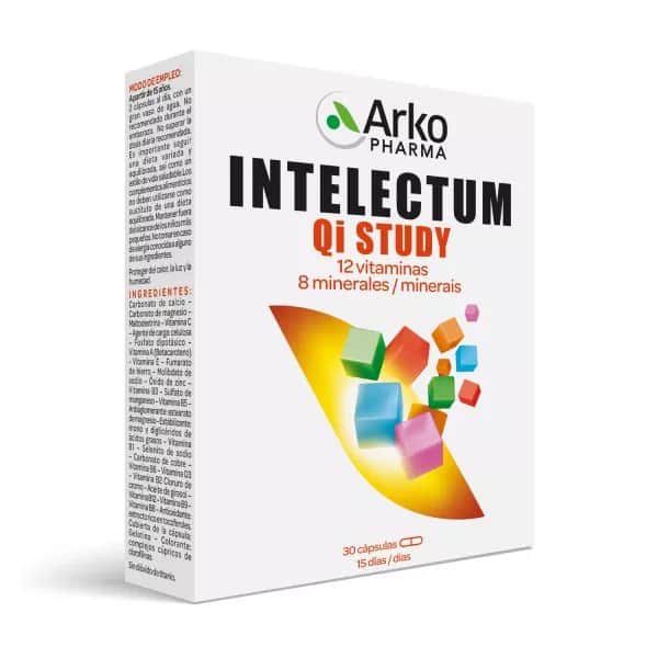 Arkopharma Intelectum Study 30 cápsulas