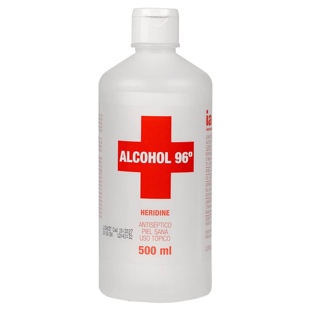 Interapothek Alcohol 96º Heridine 500ml