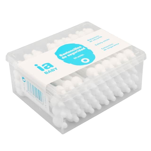 Interapothek Bastoncillos de Seguridad para Bebés 50 unidades