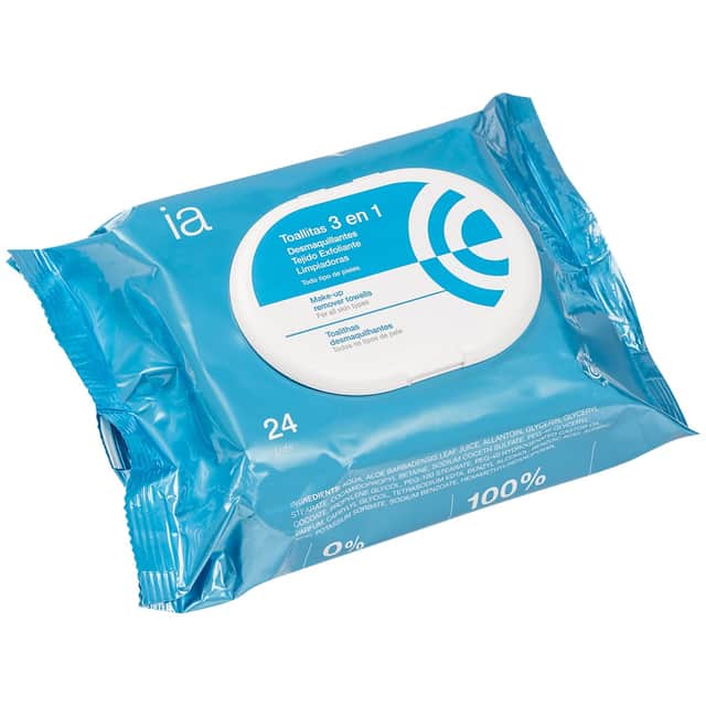 Interapothek Toallitas Desmaquillantes 3 En 1 24 unidades
