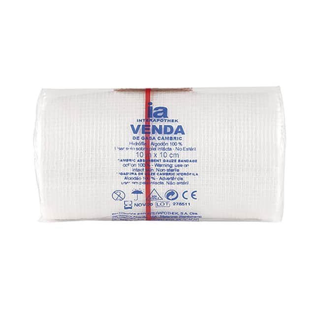 Interapothek Venda Cambric Hidrófila 10x10cm