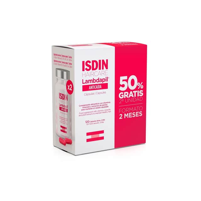 Isdin Lambdapil Anticaída 2 x 60 cápsulas