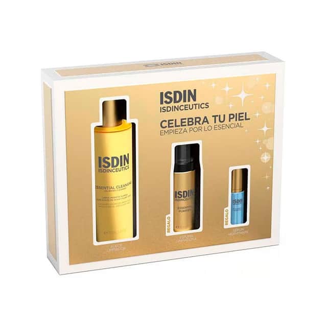 Isdinceutics Cofre Rutina Limpieza - Aceite Limpiador + Espuma + Sérum Hidratante