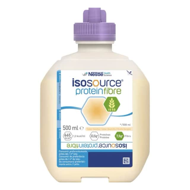 Nestlé Isosource Proteinfibre Vainilla 12x500ml