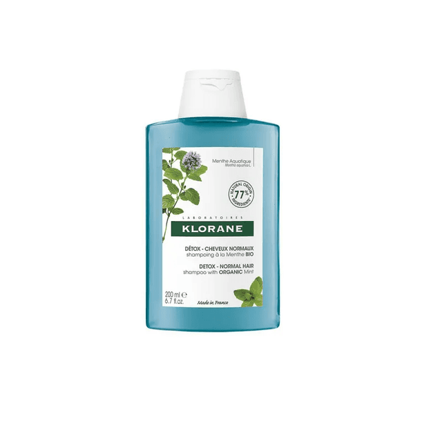Klorane Champu a la Menta Acuatica BIO 200ml