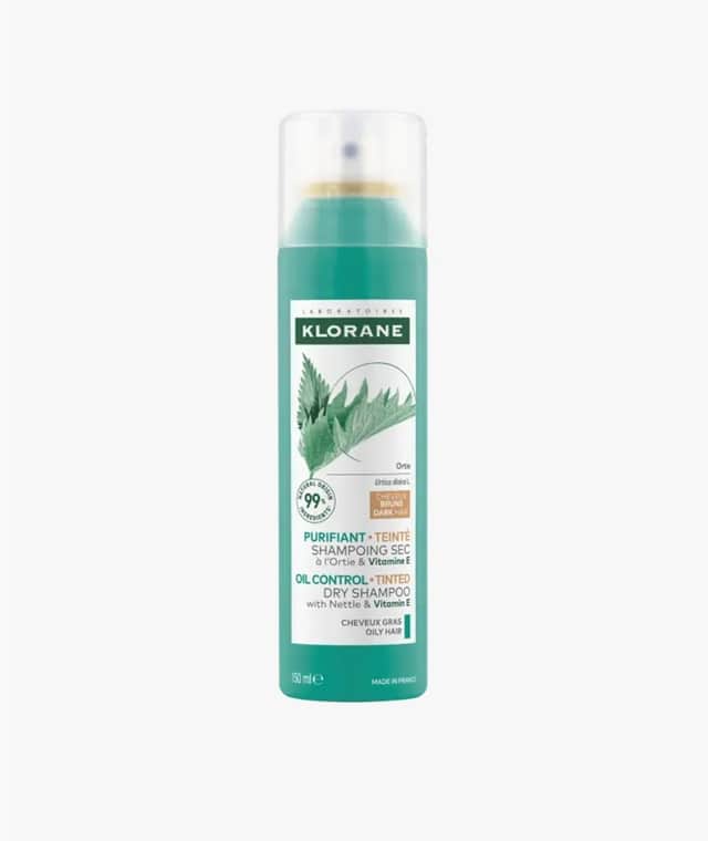 Klorane Champú Seco a la Ortiga Cabello Castaño 150ml