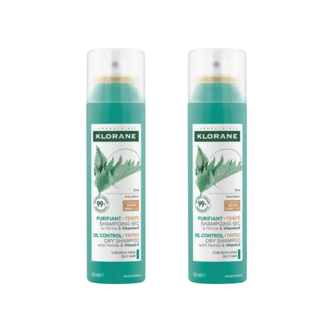 Klorane Champú Seco a la Ortiga Bio Pack 2 x 150ml