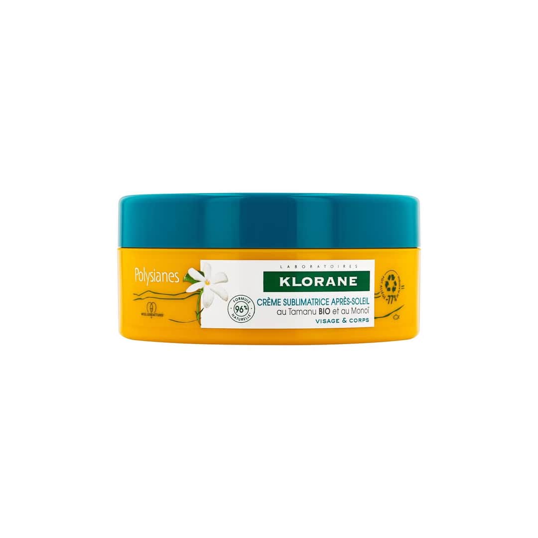 Klorane Polysianes Crema Sublimadora al Monoï y Tamanu BIO After-Sun 200ml