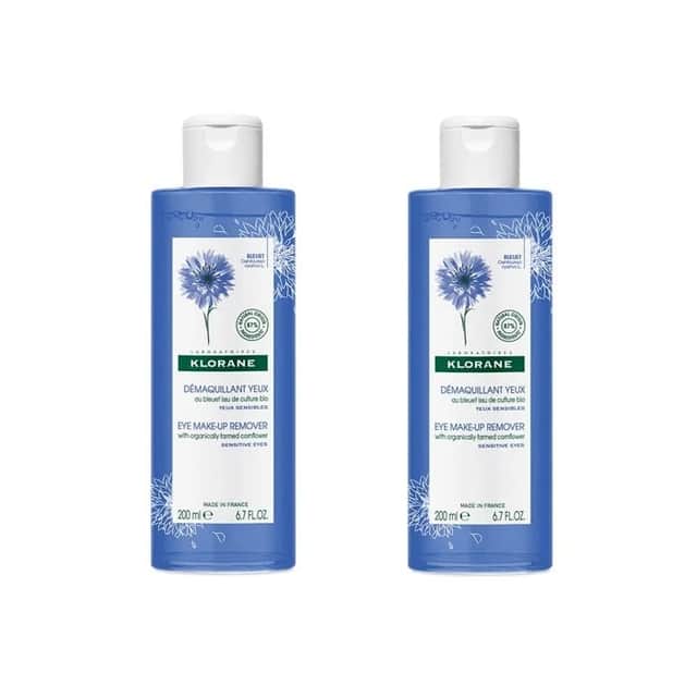 Klorane Duo Desmaquillante de Ojos al Aciano 2x200ml
