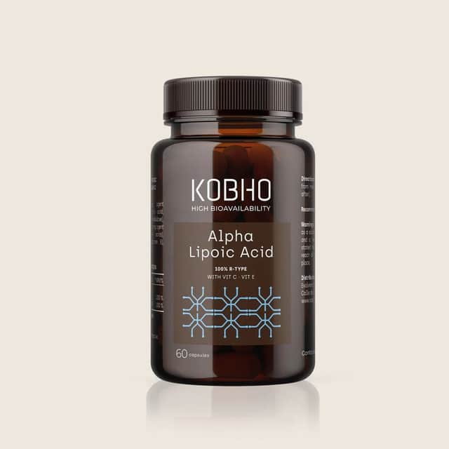 Kobho Ácido Alfa Lipoico 60 cápsulas