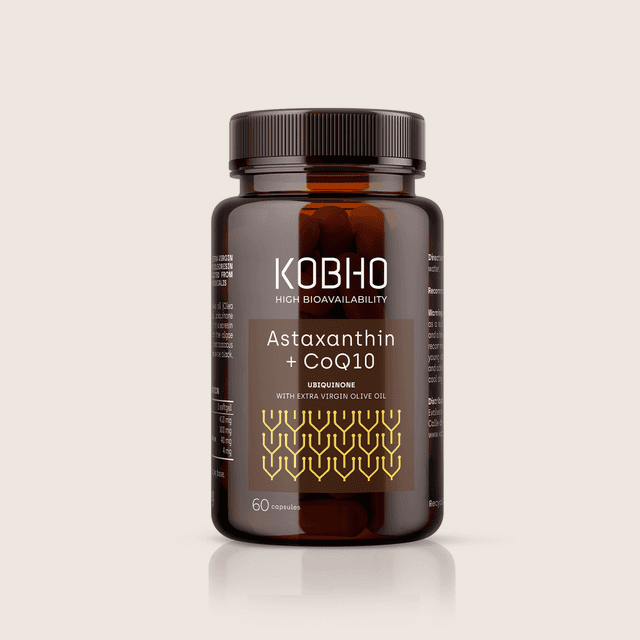 Kobho Astaxanthin + Coq10 60 perlas