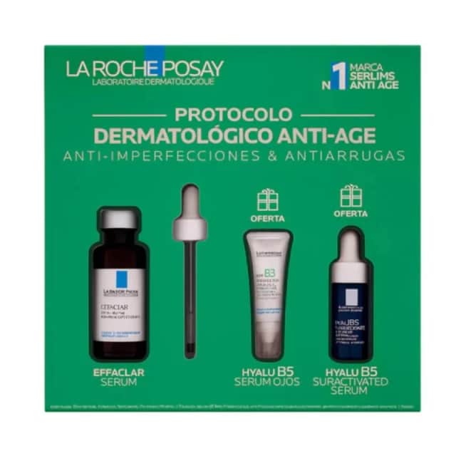 La Roche-Posay Cofre Protocolo Anti-Imperfecciones y Antiarrugas