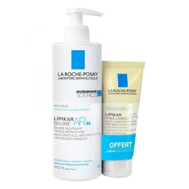 La Roche-Posay Lipikar Baume AP+M Pack Relipidante 400ml + Aceite 100ml