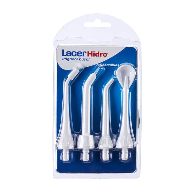 Lacer Hidro Recambios Irrigador Bucal 4 unidades
