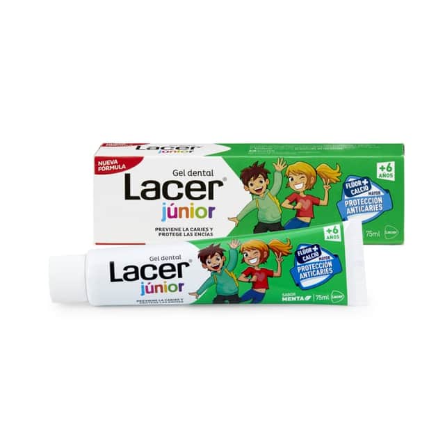 Lacer Junior Gel Dental Menta 75ml