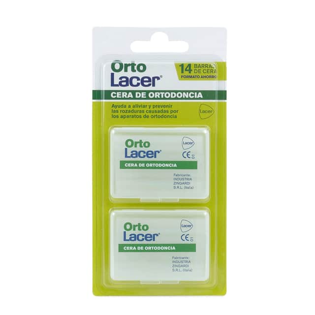 OrtoLacer Cera para Ortodoncia 14 barritas