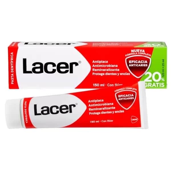 Lacer Pasta Dental Flúor 125ml + 25ml