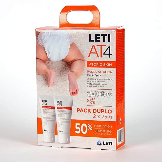Leti AT4 Pasta Al Agua Duplo 2x75g