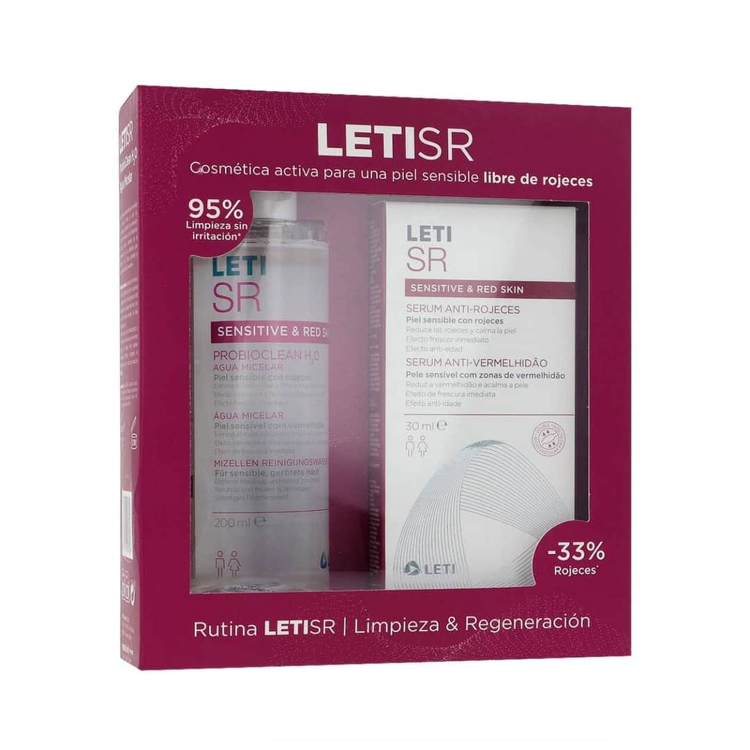 Leti SR Rutina Limpieza y Regeneración 200ml + 30ml